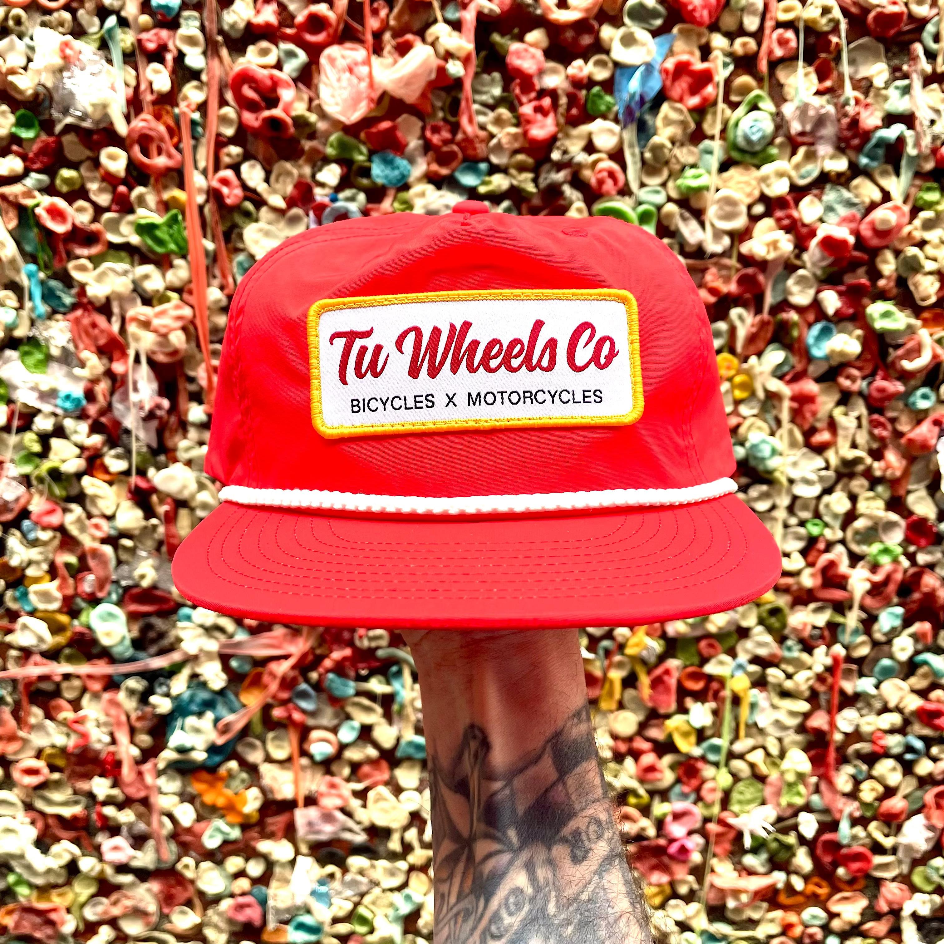 Bicycles x Motorcycles - Rope snapback cap