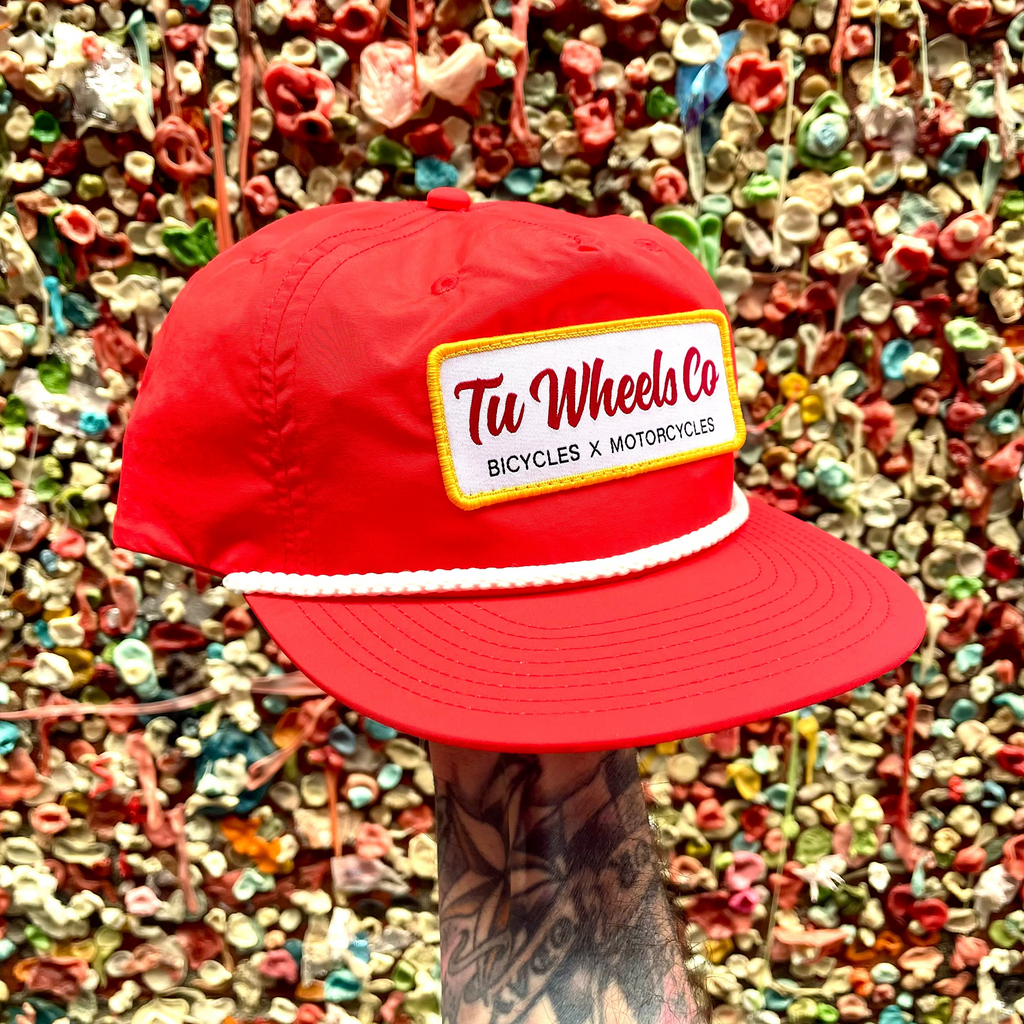 Bicycles x Motorcycles - Rope snapback cap