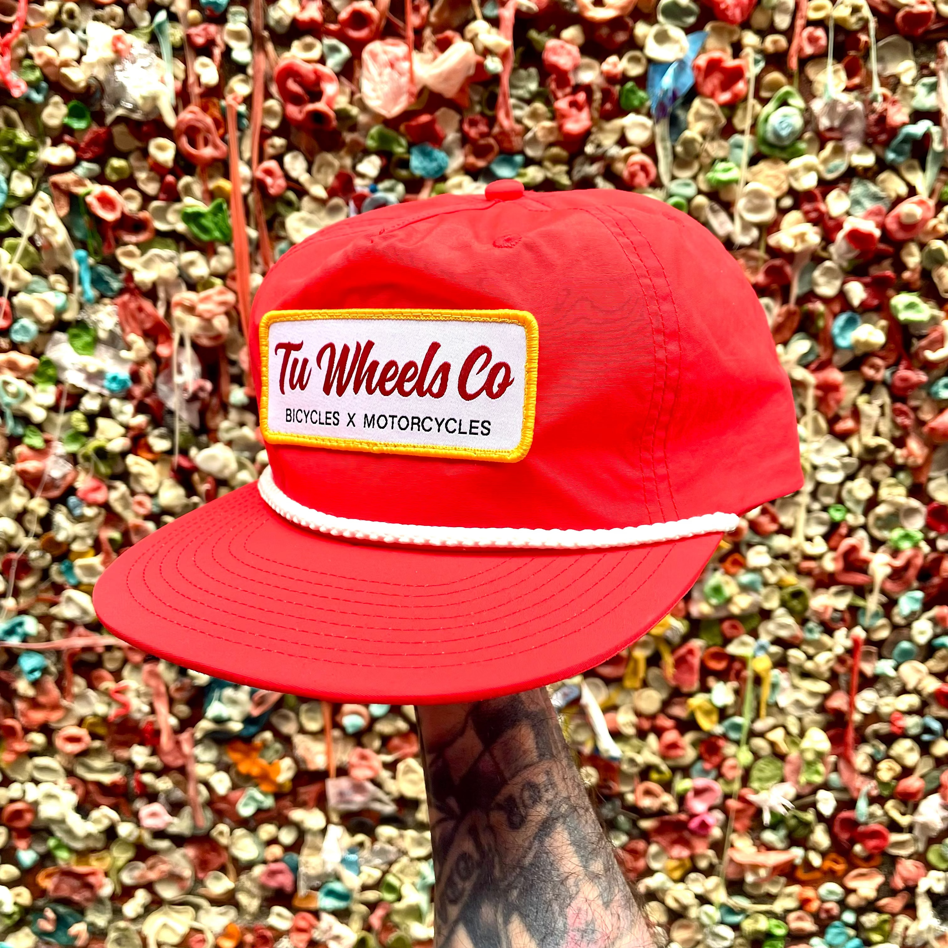 Bicycles x Motorcycles - Rope snapback cap