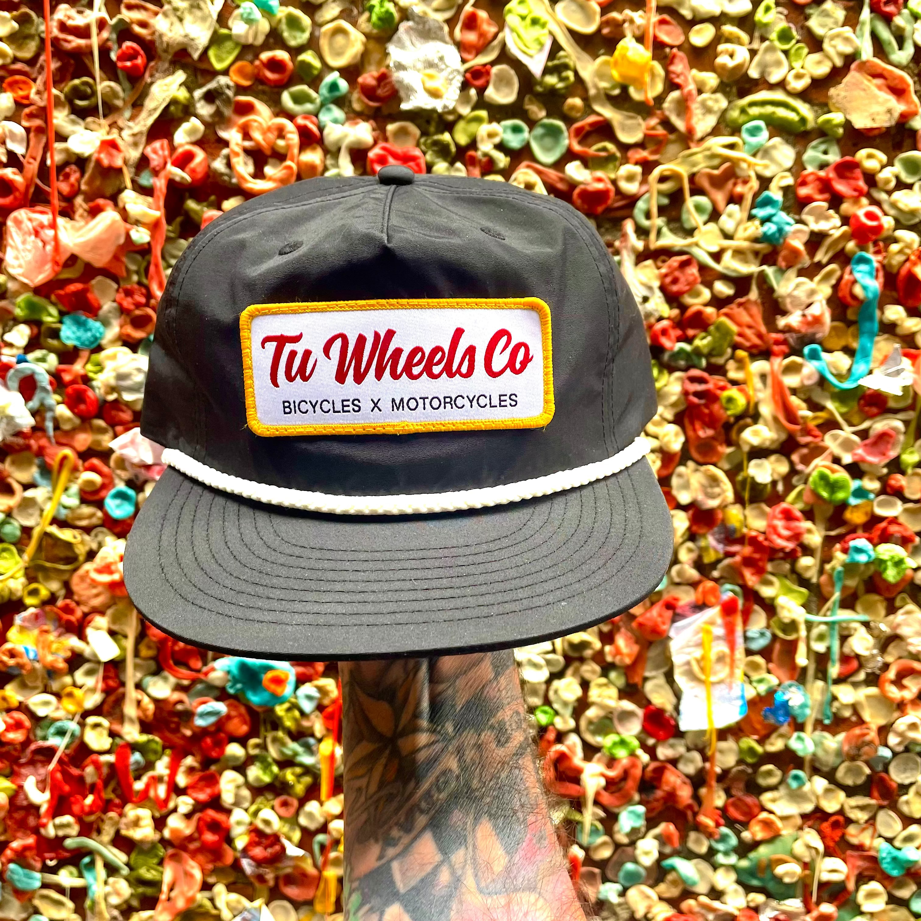 Bicycles x Motorcycles - Rope snapback cap