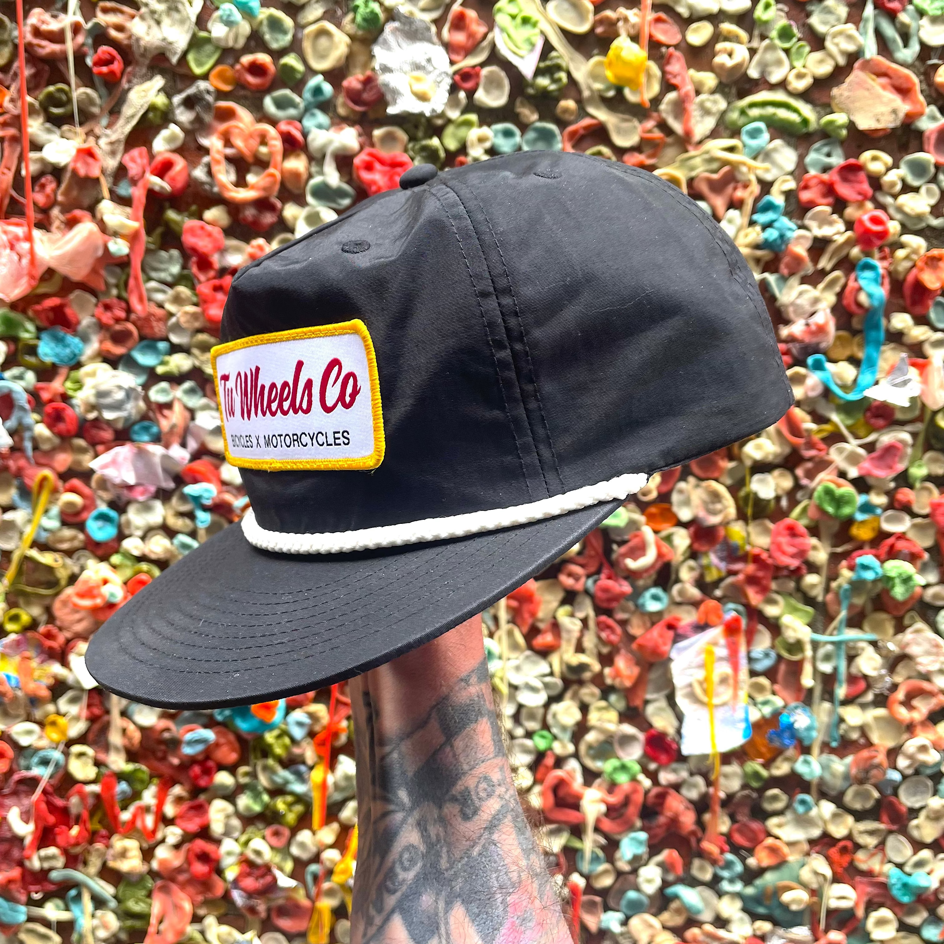 Bicycles x Motorcycles - Rope snapback cap