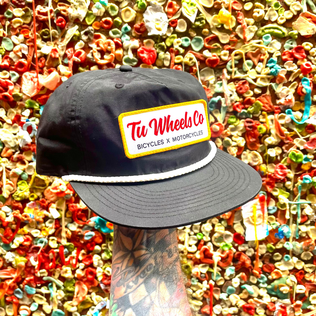 Bicycles x Motorcycles - Rope snapback cap