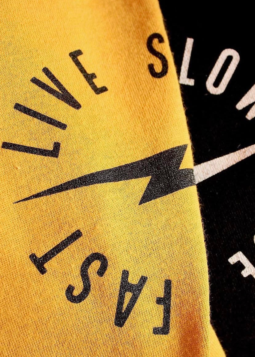 Live slow / Ride fast - tee