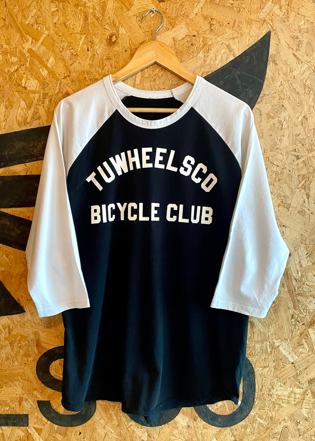Bicycle club -  Long sleeve baseball tee