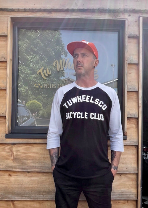 Bicycle club -  Long sleeve baseball tee